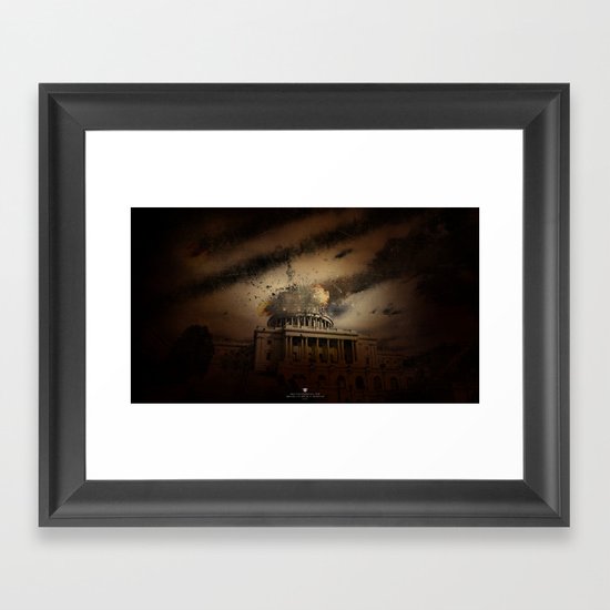 Omega Framed Art Print