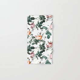 Floral and Winged Darter Hand & Bath Towel