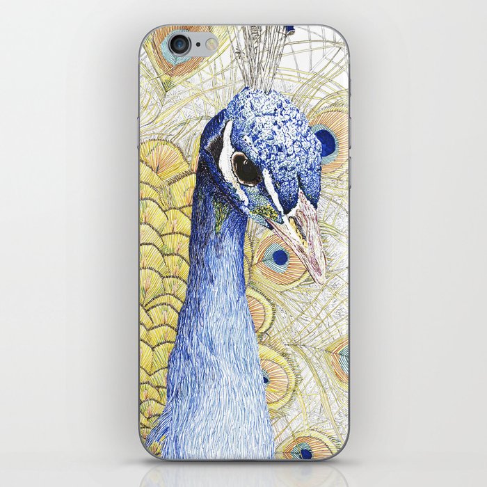 The Peacock iPhone Skin