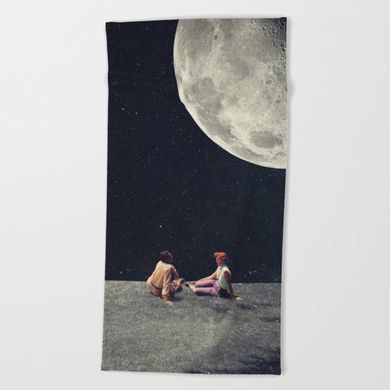 I Gave You the Moon for a Smile Beach Towel