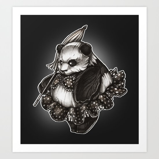 Panda's Day Off Art Print