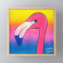 Flamingo Framed Mini Art Print