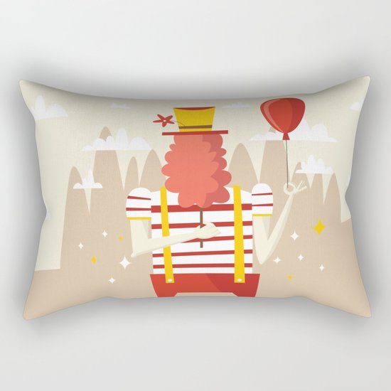 Life is a carnival Rectangular Pillow