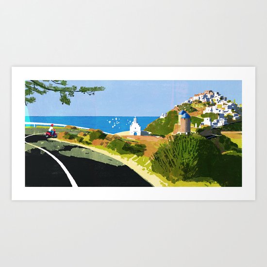 Sifnos#1 Art Print