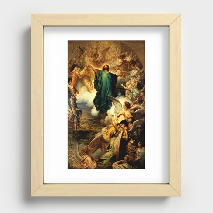 The Ascension, 1879 by Gustave Dore Recessed Framed Print