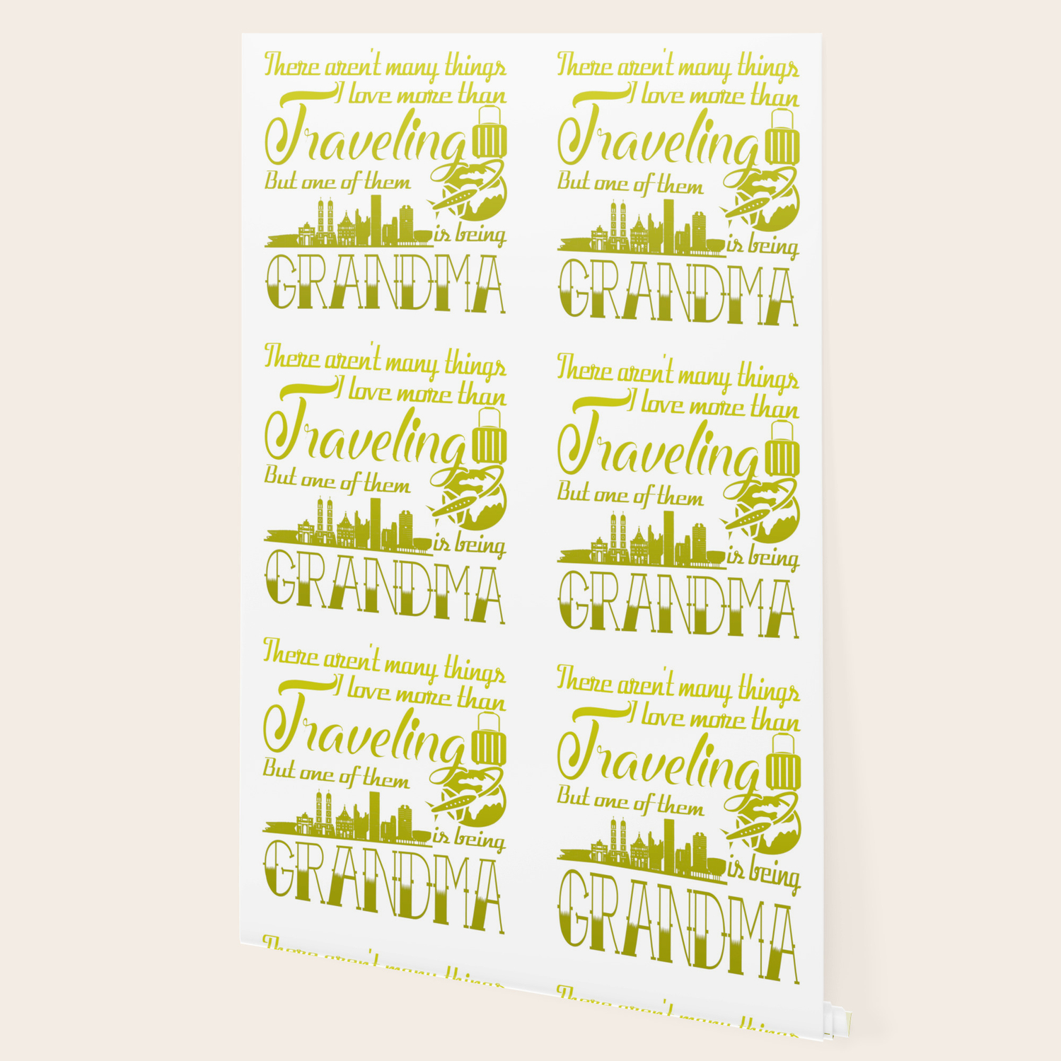 Traveling Grandma Wallpaper By Sophiafashion Society6