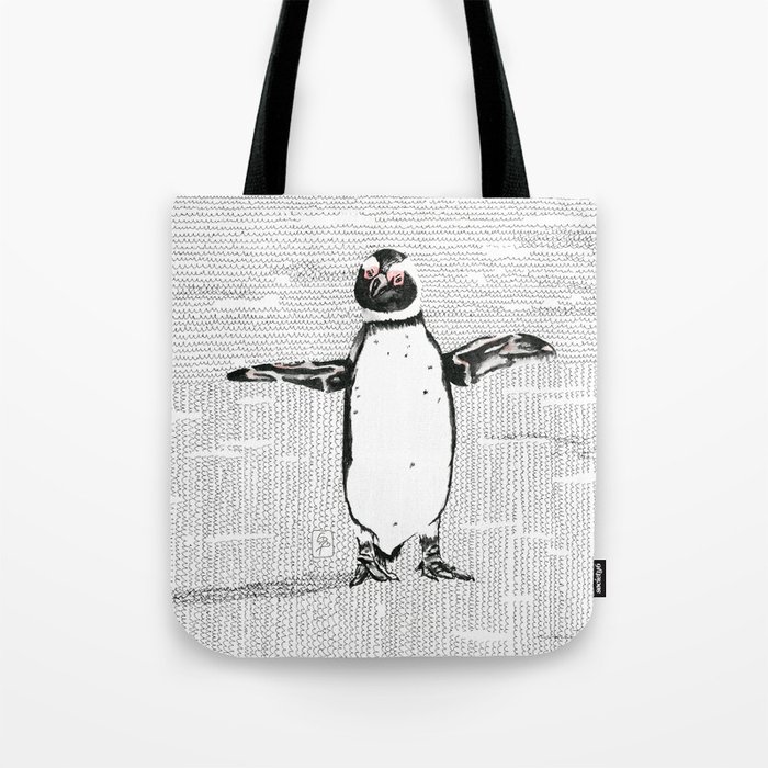 Happy Penguin Tote Bag