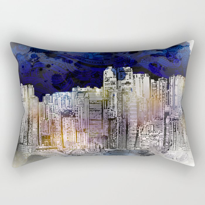 Big city life Rectangular Pillow