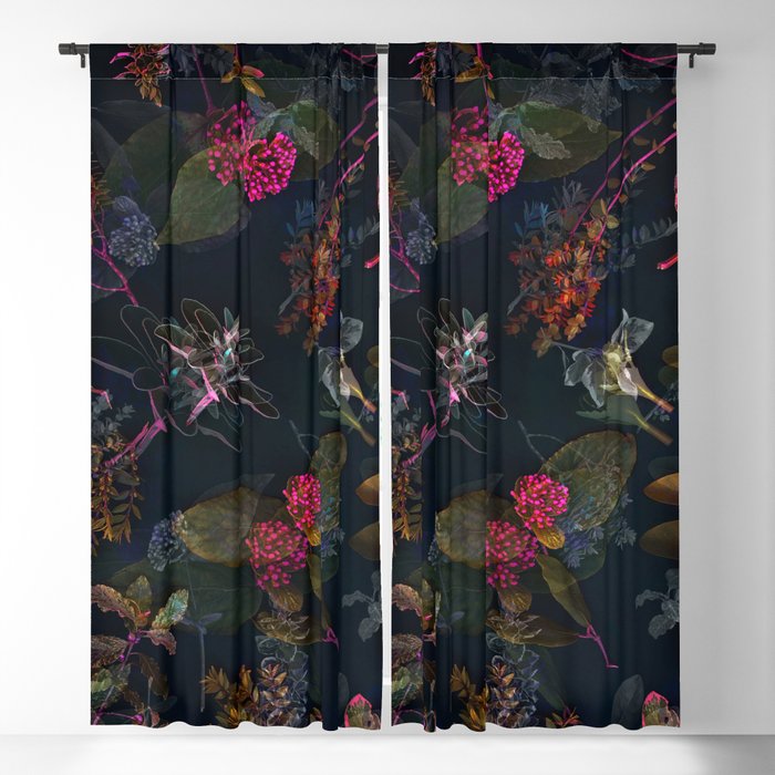 Fall in Love #buyart #floral Blackout Curtain