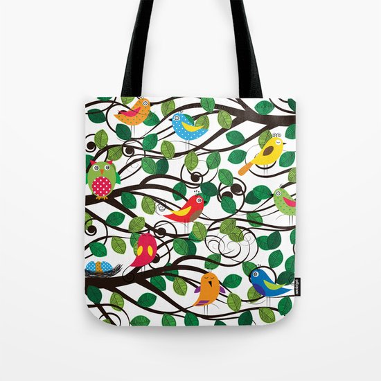 Birds Tote Bag