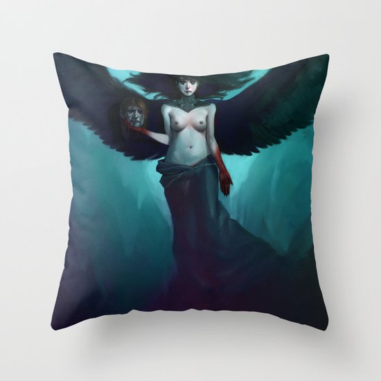 Lilith Throw Pillow