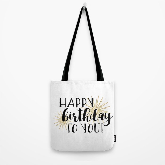 Happy Birthday You Spritely Soul' Eco-Friendly Tote Bag