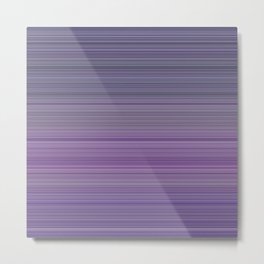 Gradient Purple, Violet, Lavender, Aubergine Abstract Ombre Blend Metal Print | Deep Periwinkle, Lilac Aubergine, Centered Yoga, Retro 60S 70S, Graphicdesign, Relax Mindful Violet, Chic Trendy, Contemporary Lines, Ombre Blend, Watercolor Pattern 