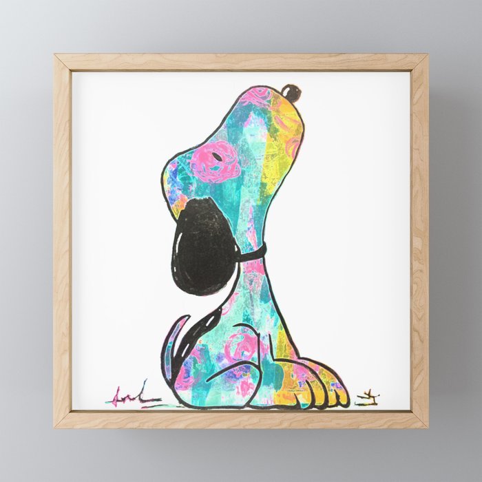 Things are looking up Framed Mini Art Print