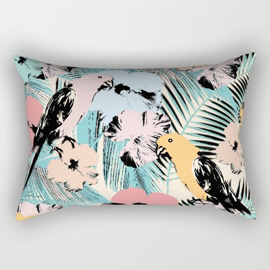 tropical pattern Rectangular Pillow