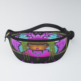 Lady Panda In Rocky Mountains Fanny Pack