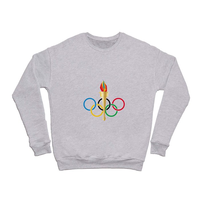 Olympic Rings Crewneck Sweatshirt by HomeStead Digital Society6