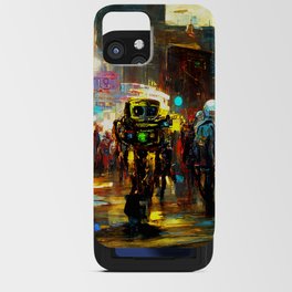Robo-City iPhone Card Case