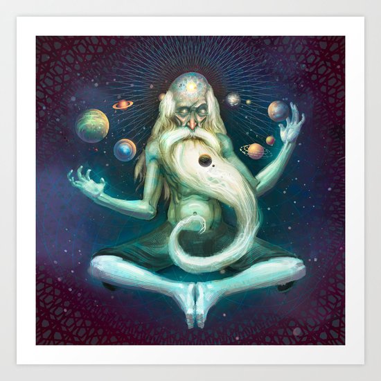 Mindfulness Art Print