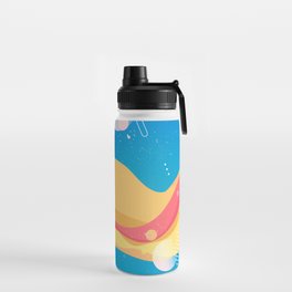 abstract art Water Bottle