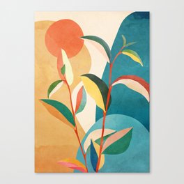 Colorful Branching Out 16 Canvas Print