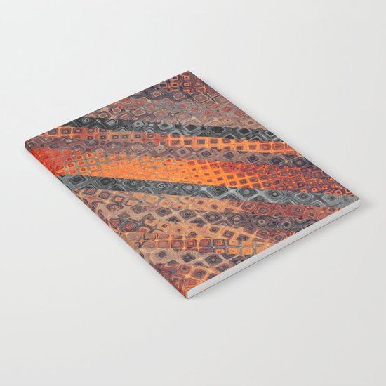 Orange Fantasy Notebook