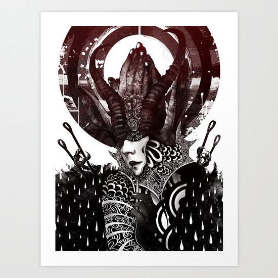 Molten Light Art Print