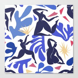 Abstract Dance Canvas Print