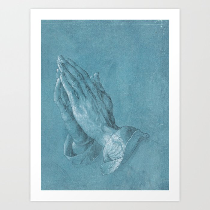 Albrecht Durer Praying Hands Painting Art Print Art Print