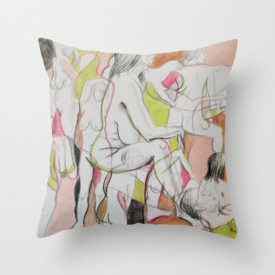 Mademoiselle Throw Pillow