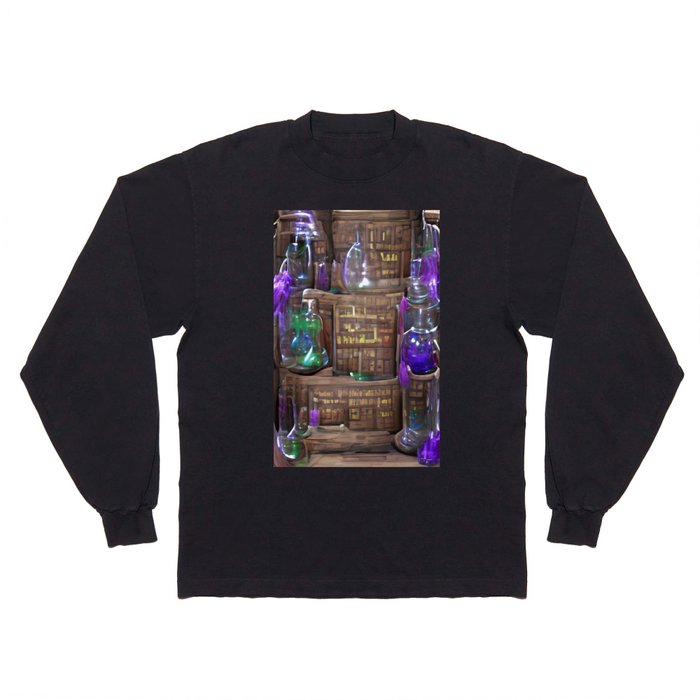 Apothecary Cabinet Long Sleeve T Shirt