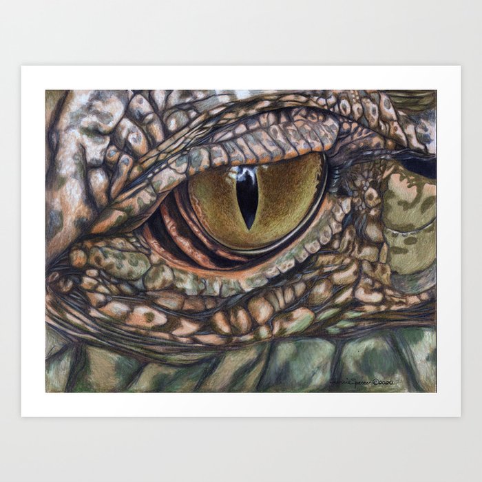 Eye of the Swamp Art Print