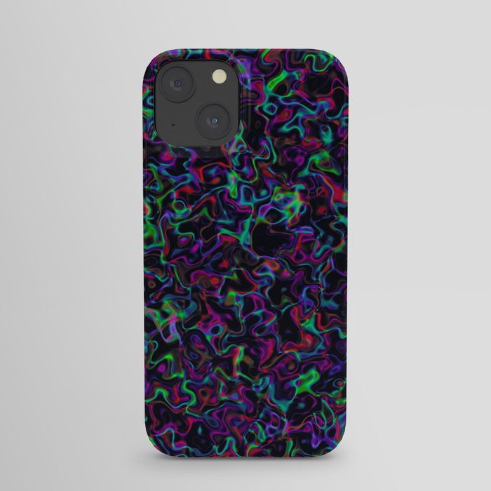 Psychedelic Waves iPhone Case