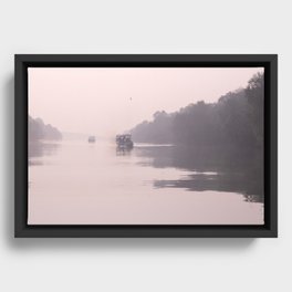 Winter mornings Framed Canvas