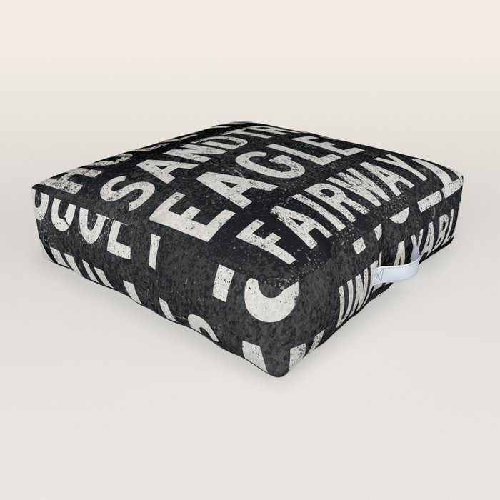 Golf Outdoor Floor Cushion By Grumpybuffalo Society6