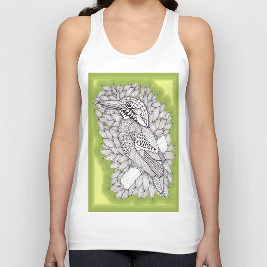 Zentangle Halcyon Unisex Tank Top