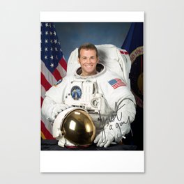 Just a guy in space Canvas Print