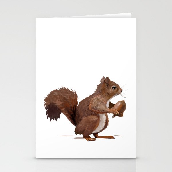 Squirrel! Stationery Cards