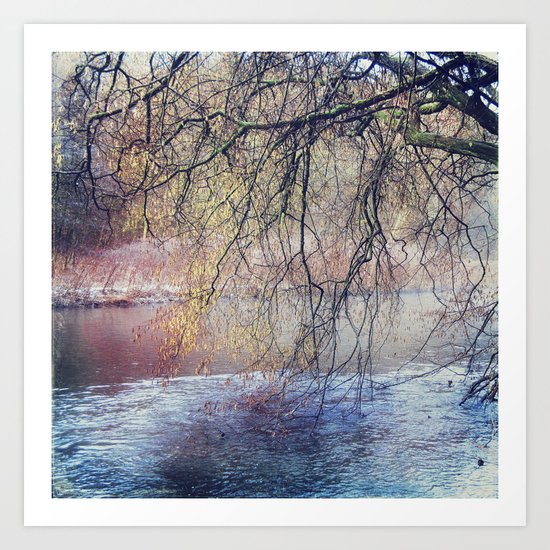 weeping willow Art Print