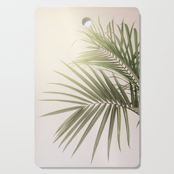 Sun-kissed Palm Cutting Board