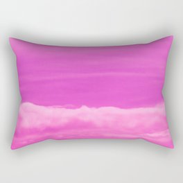 Pink Beach Rectangular Pillow