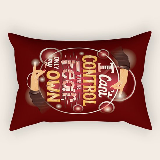 Fear Rectangular Pillow