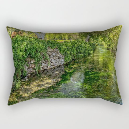 GREEN ART Rectangular Pillow