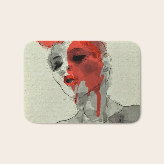 lost in dreams Bath Mat