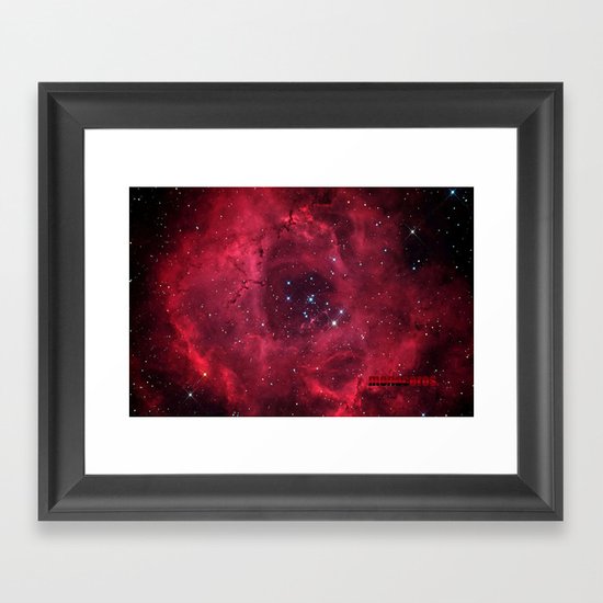 ROSETTA - NEBULA. Framed Art Print