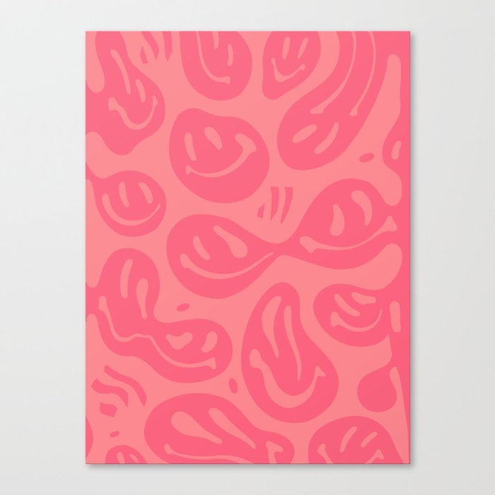 Watermelon Sugar Melted Happiness Canvas Print