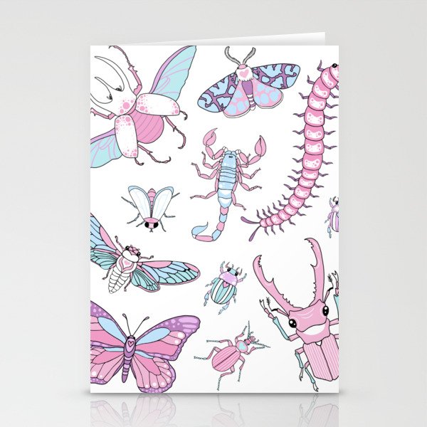 Totally Buggin' Stationery Cards