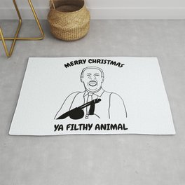 Merry Christmas Ya Filthy Animal Rug