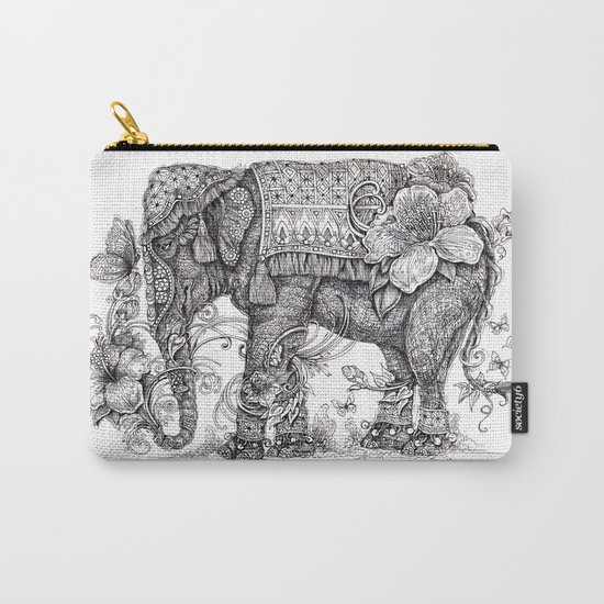"Anesh the Creative Elephant" Carry-All Pouch