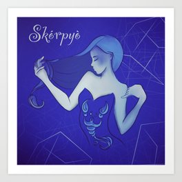 Scorpione Art Print